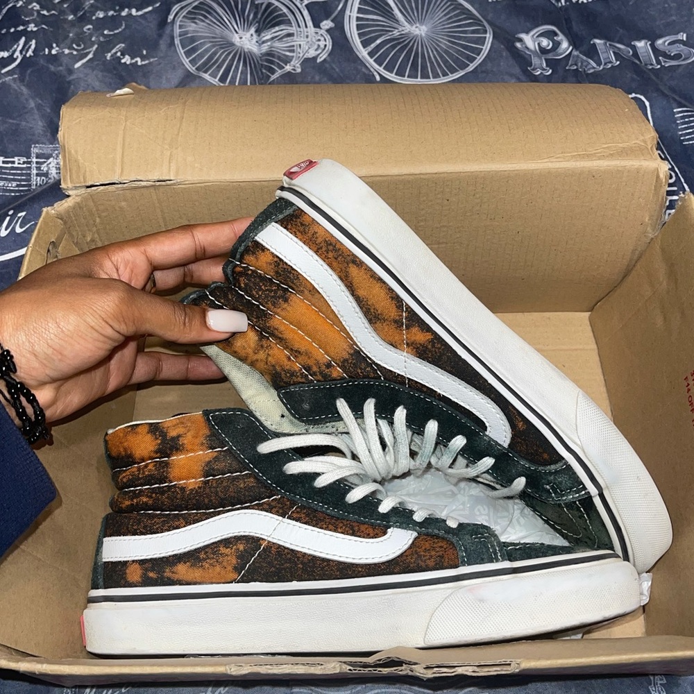 CUSTOM BLEACHED VANS WMNS 7